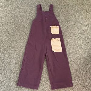 COS Double Pocket Purple Overalls